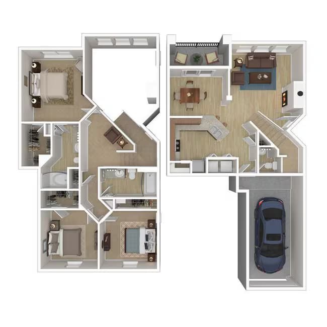 C3G 1413 floor plan