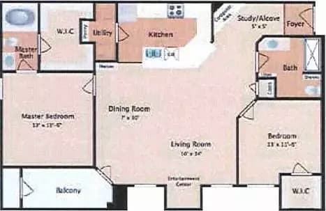 2x2 3304 floor plan