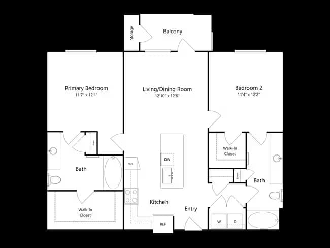 Unit 4305 4305 floor plan