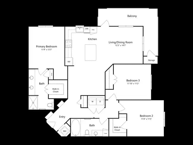 Unit 5301 5301 floor plan