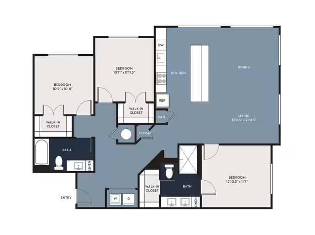 Unit 2204 4202 floor plan