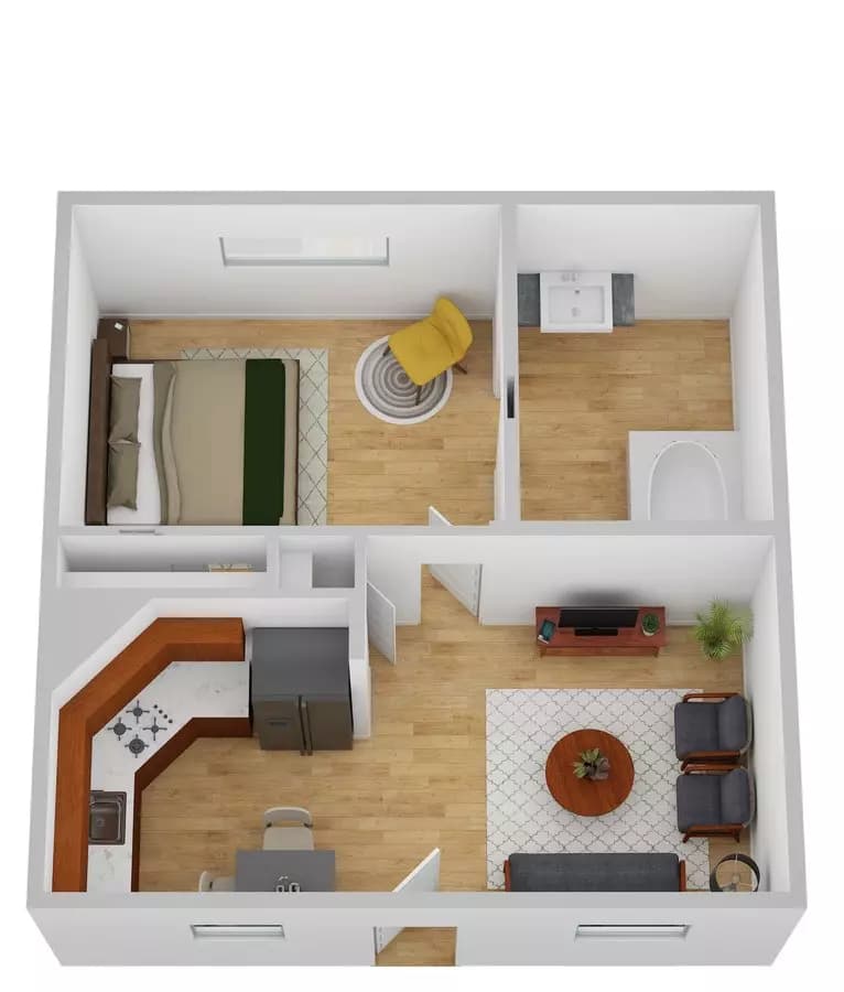 Unit 601 401 floor plan