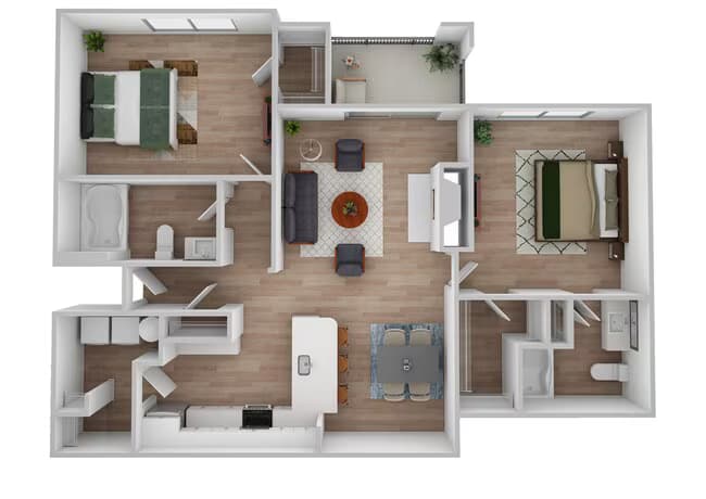 Zinfandel 3 1436 floor plan