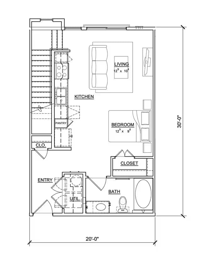 Orchid Terrace 326 floor plan