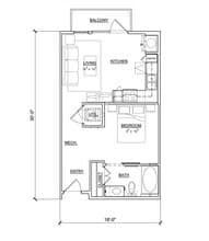 Rose 207 floor plan