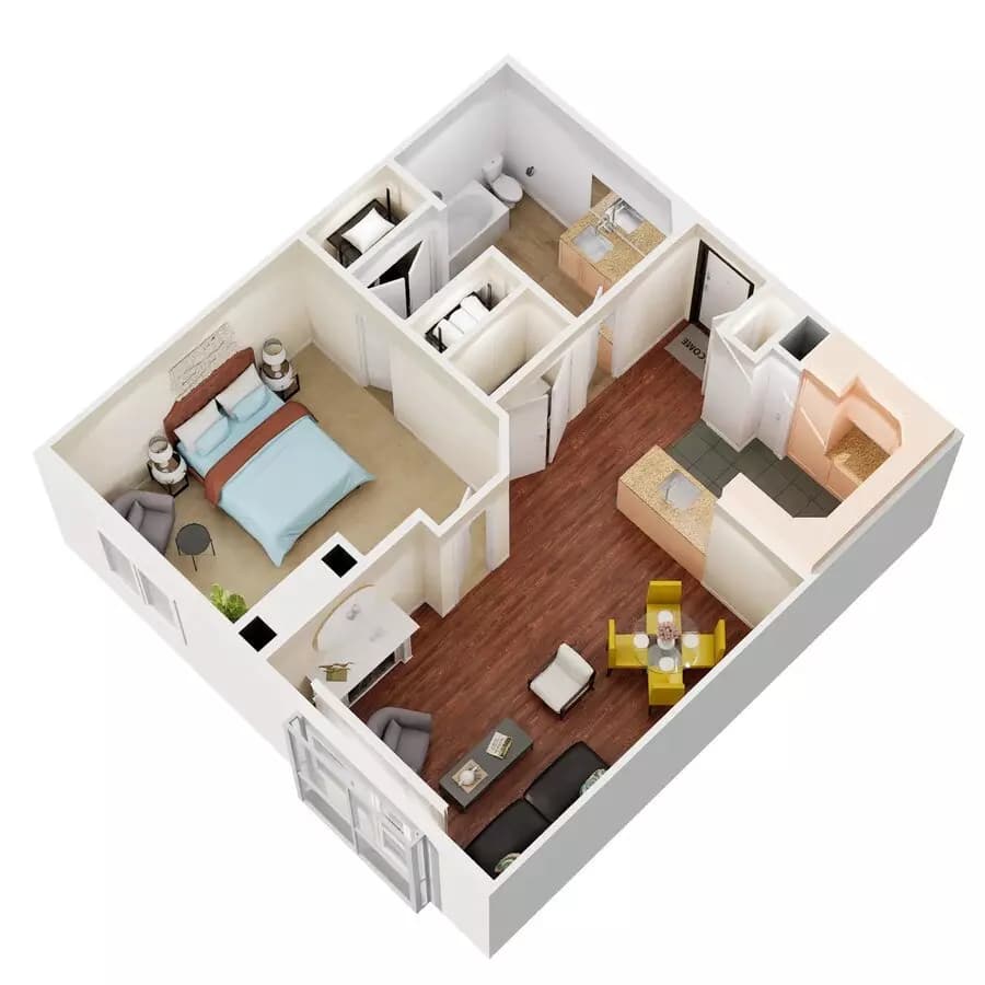 B1 420 floor plan