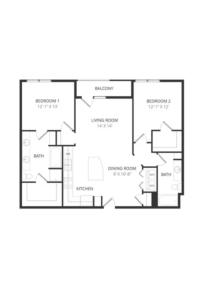 Building F FB2 F531 floor plan