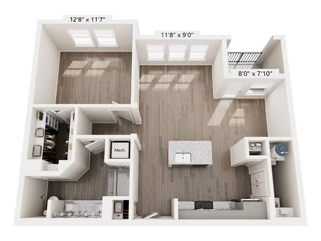 Unit 2313 2313 floor plan