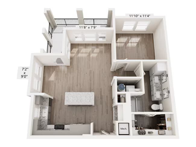 Unit 1211 1211 floor plan