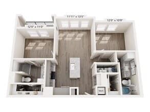 B1 2107 floor plan