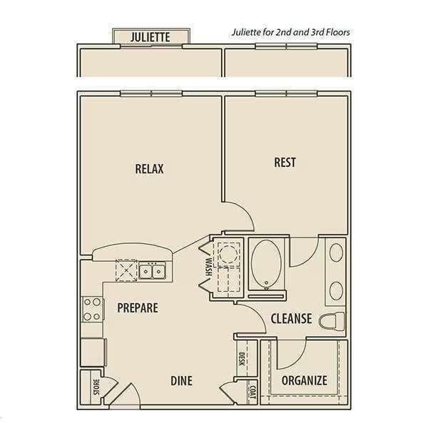 A2 5-5310 floor plan