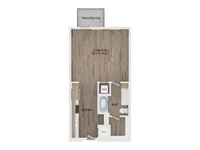 E1 210 floor plan