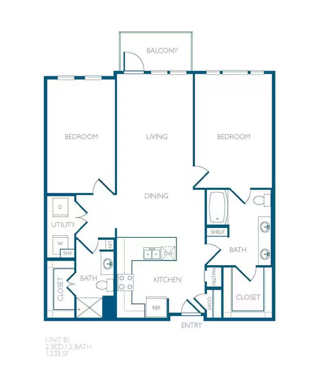 Unit 219 219 floor plan