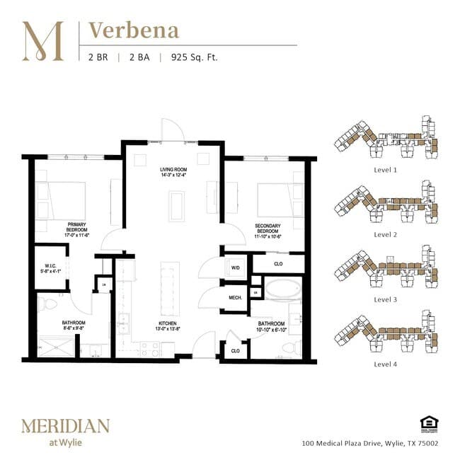 Verbena 157 floor plan