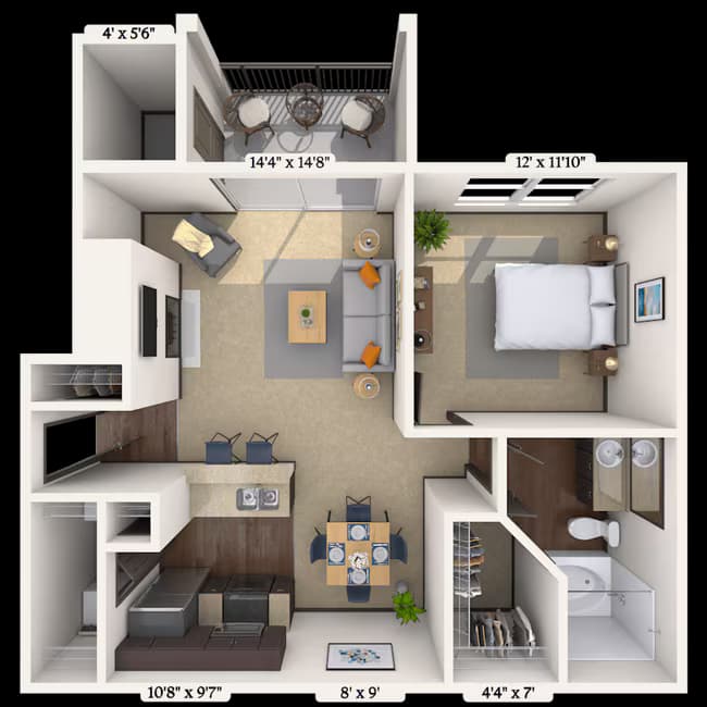 Unit 05512 08836 floor plan