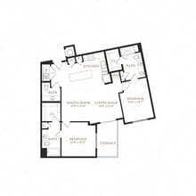 2C.A 1212 floor plan