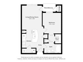 A1 - Essential Housing 4218 floor plan