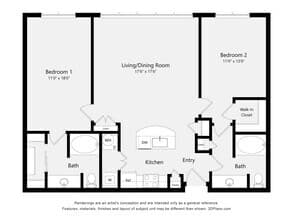 B2 1405 floor plan