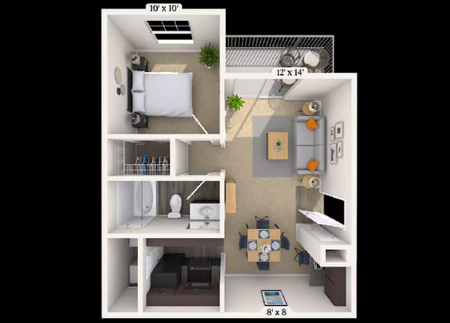 St Barts 03323 floor plan