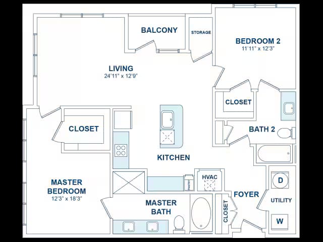 B2 4214 floor plan