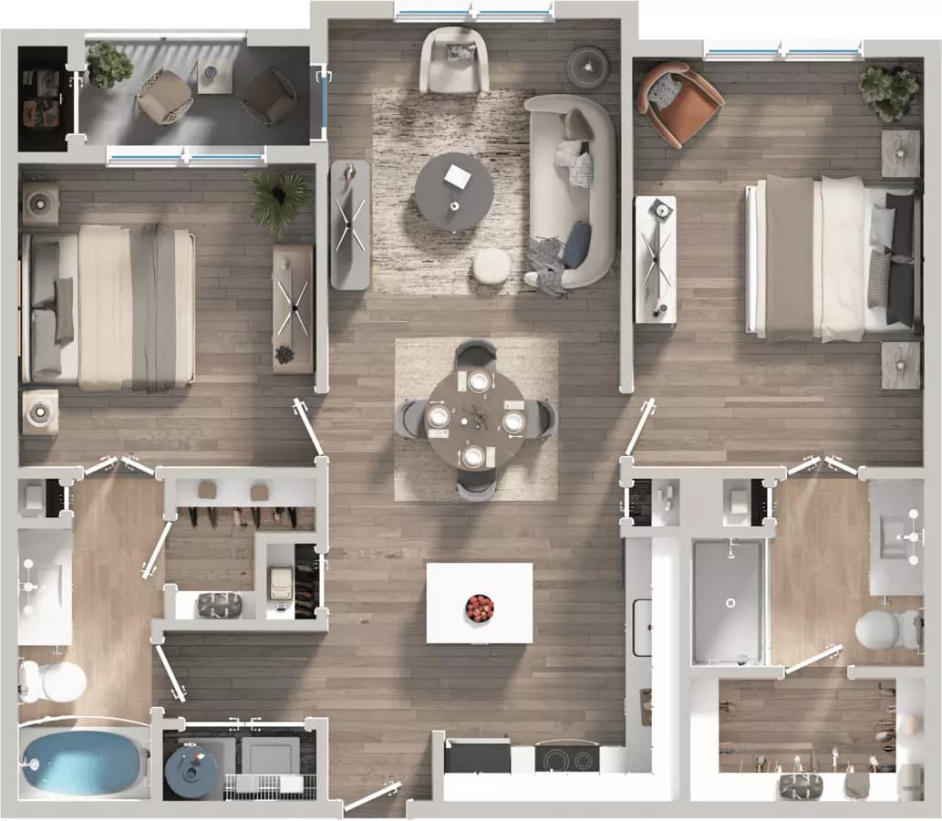 Lucent - Renovated 2714 floor plan