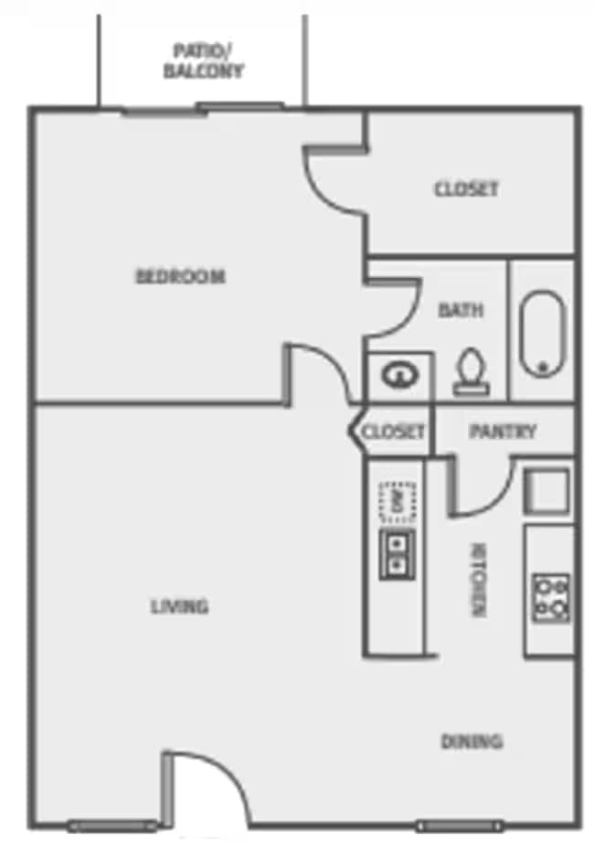 Unit 2048 2048 floor plan