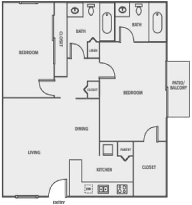 Unit 1051 1051 floor plan