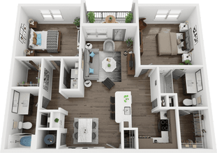 B1 1-1303 floor plan