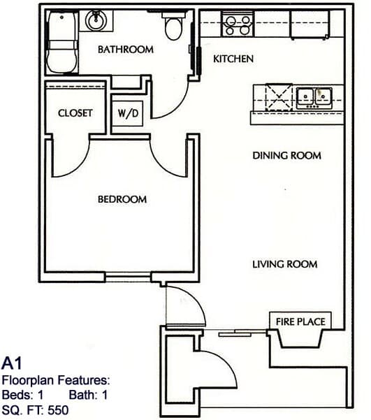 Unit 204 204 floor plan