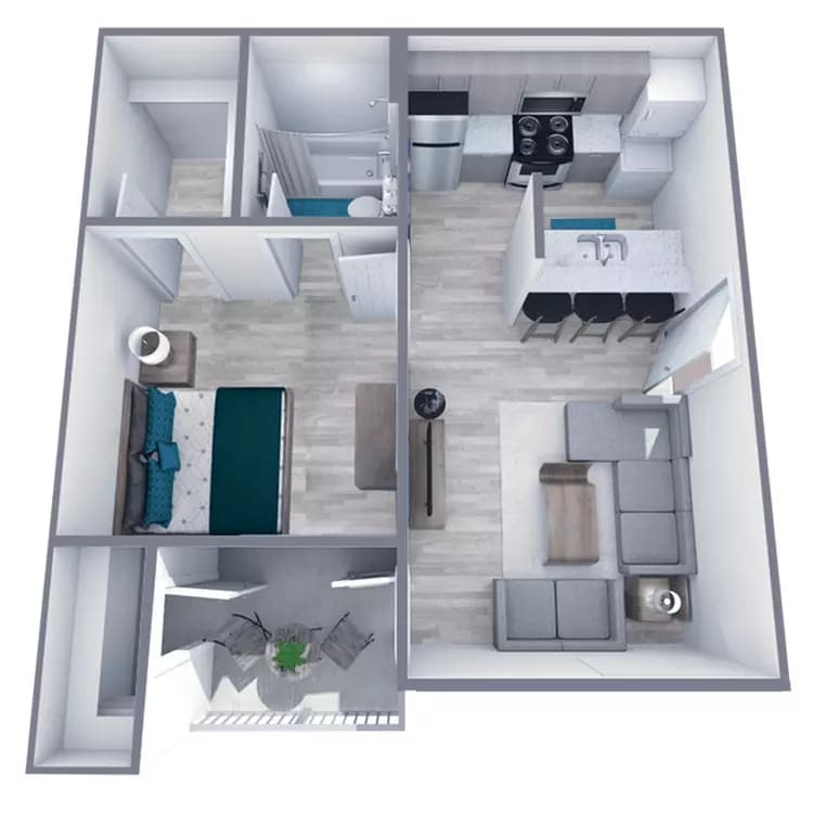 A2 Classic 1960-162 floor plan