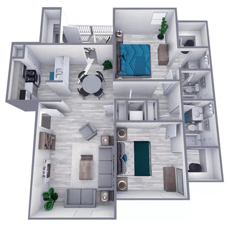 B1 Platinum 1970-63 floor plan