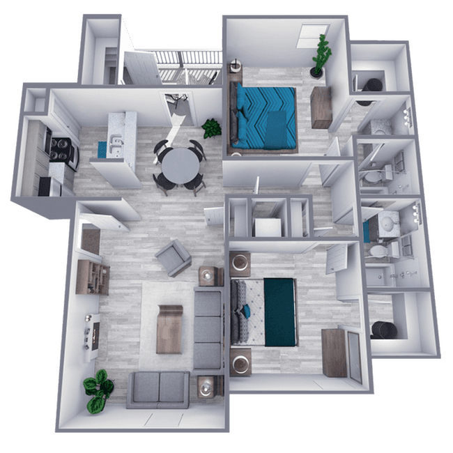 B1 Platinum 1964-88 floor plan
