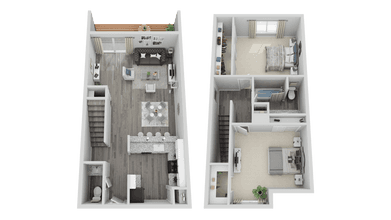 B3 TH 55 floor plan