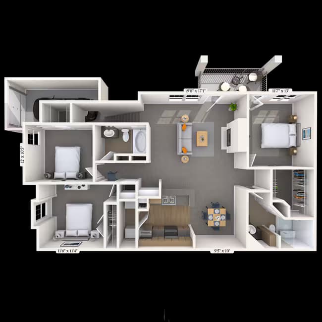 Unit 181822 05527 floor plan