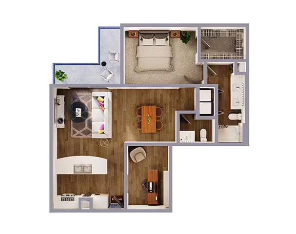 Unit 2108 2108 floor plan