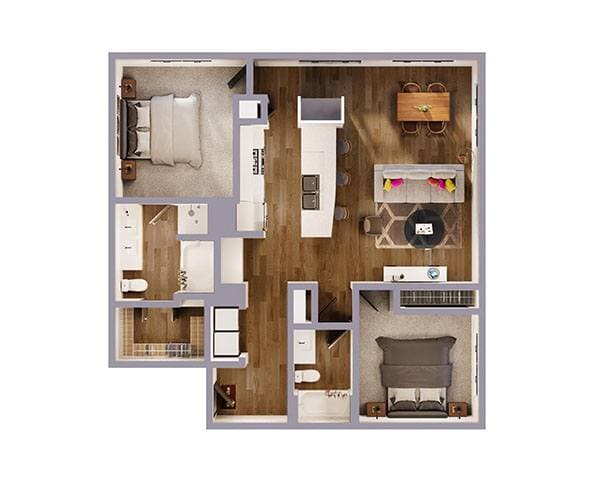 B6 1411 floor plan