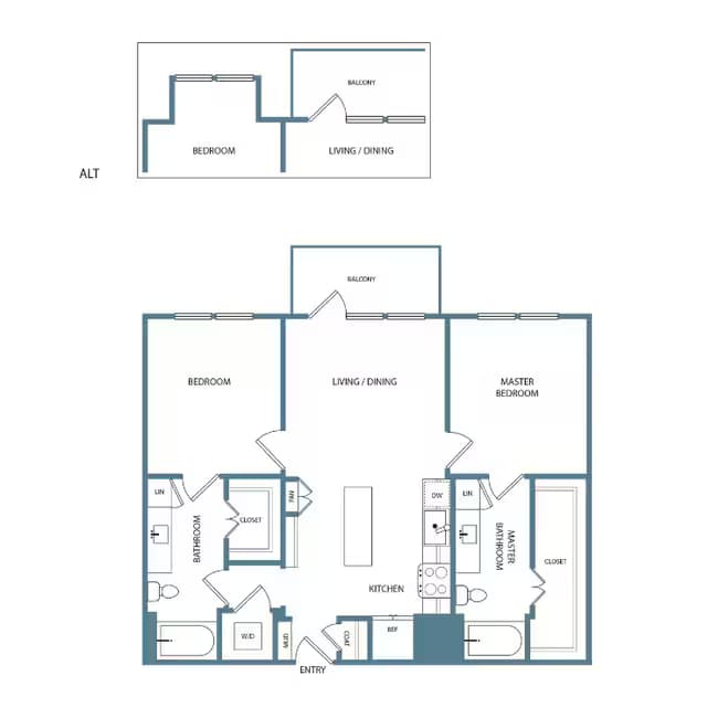 Unit 3052 3082 floor plan
