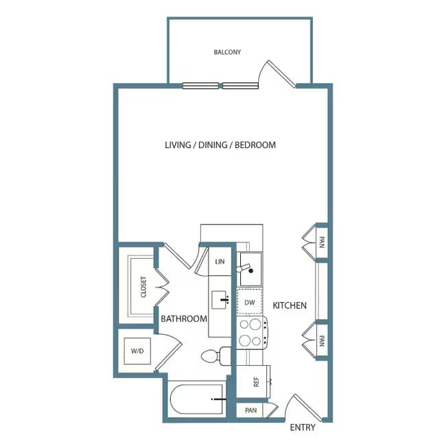 Unit 3110 4004 floor plan