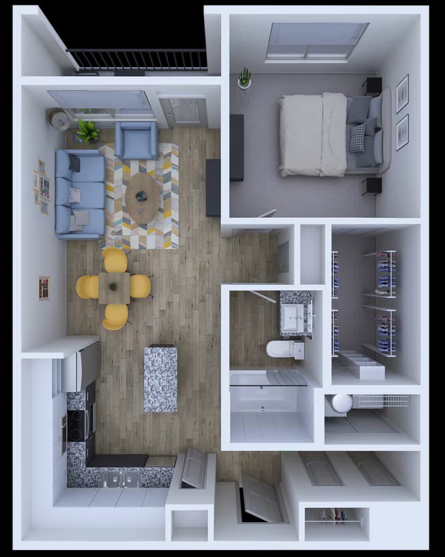 Unit 2305 2305 floor plan