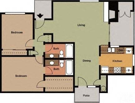 B2 312 floor plan