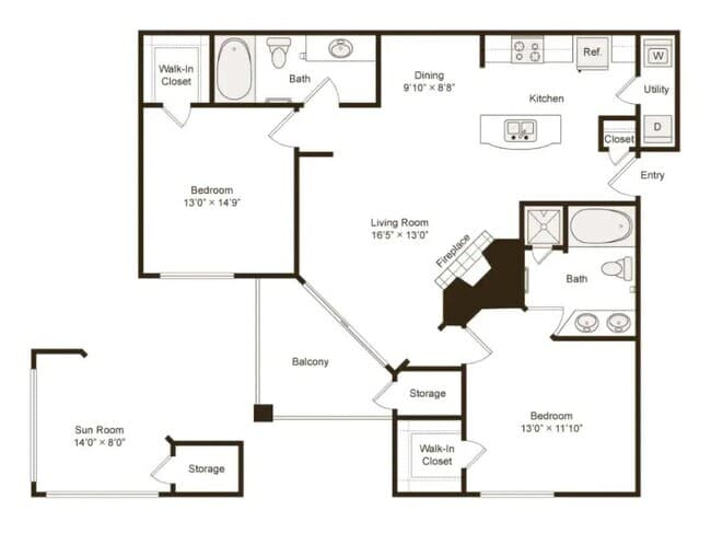 B3SR 94060 floor plan