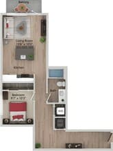 A20 1-620 floor plan