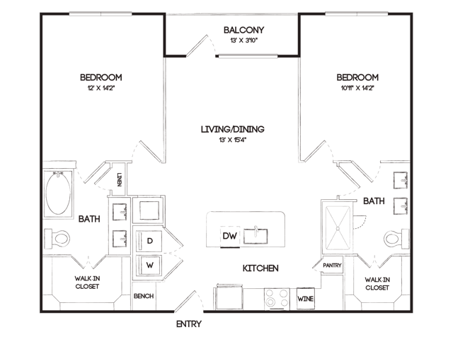 B1E 12053 floor plan