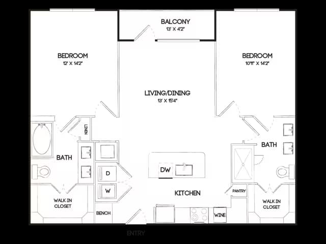 B1 12077 floor plan