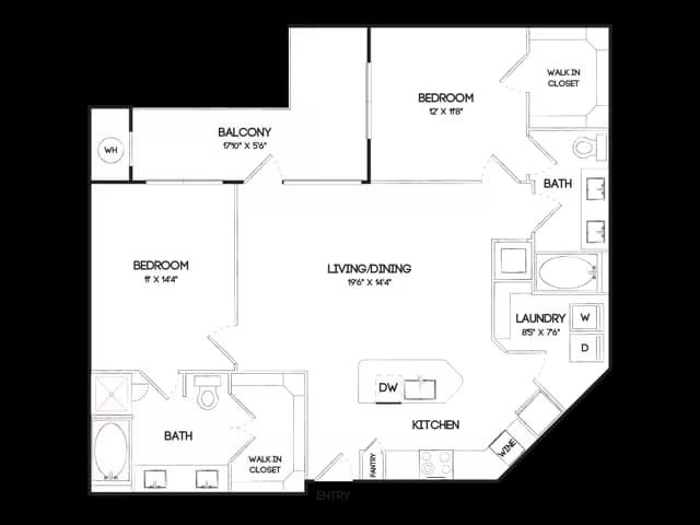 Unit 11086 15046 floor plan
