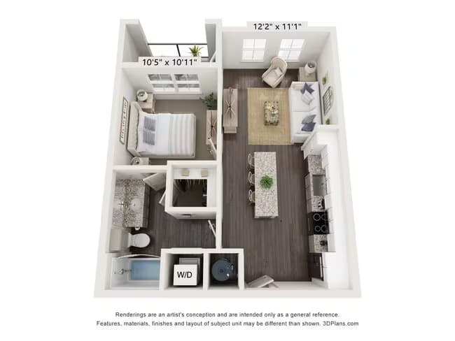 A1 2101 floor plan