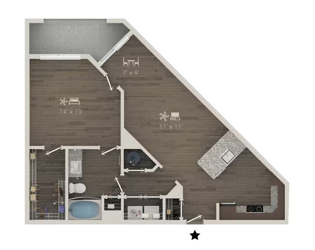 A3 1128 floor plan