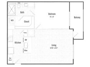 A1 13105 floor plan
