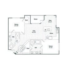 B2 17102 floor plan
