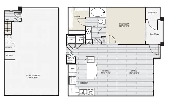 Unit 223C-LL 223C-LL floor plan
